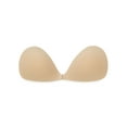 thumbnail image 1 of 1-2Packs Strapless Self Adhesive Invisible Backless Push-up Bra Waterproof Triangular Stealth Bra Wedding Ball Gowns Swimming Costumes, 1 of 1
