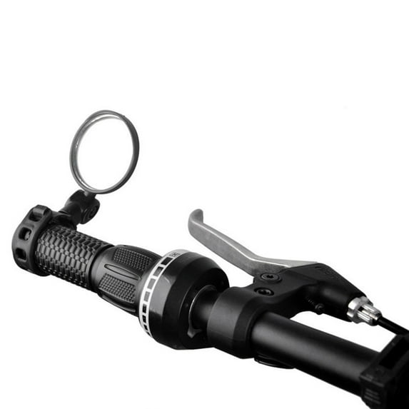 1/2Pc Bike Mirror Rotaty Round Road Handlebar Bicycle Rear View Glass 1Pc