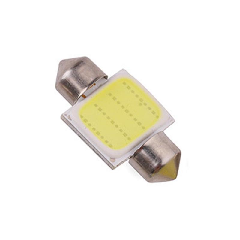1/2Pcs 31mm Festoon LED Reading Light 12SMD COB White Bulbs Auto