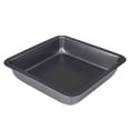 thumbnail image 1 of 1-2Pcs 7x7x1.7 Inch Square Baking Pan Non Stick Easy Clean - Heavy Duty Cake Lasagna Pan Bread Tray, Square Cake Pan Baking Mold with Non-Stick Coating, 1 of 7