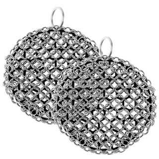 Lodge Chainmail Heavy Duty Scrubbing Pad For Cast Iron 8.71 in. L 1 pk -  Ace Hardware