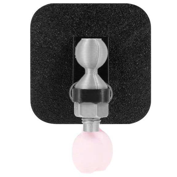 1/2Pcs Funny Trailer Hitch Cover Novelty Trailer Hook Cover with Tiny Nuts Waterproof Plastic Towing Hitch Covers Personalized Trailer Hitch Covers Prank Gift Trucks Accessories for Truck