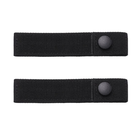 1/2Pcs High Strength Nylon Molle Webbing with Buckle and Hook for Keys, Outdoor Tactical Tools, Climbing and Hiking Strap