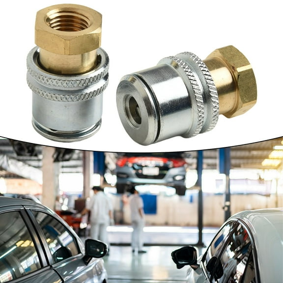 1/2Pcs Lock On Air-Chuck 1/4Npt Brass Tire Air-Chuck For Inflator Automobiles Tire Repair Tools Large Bore Chuck