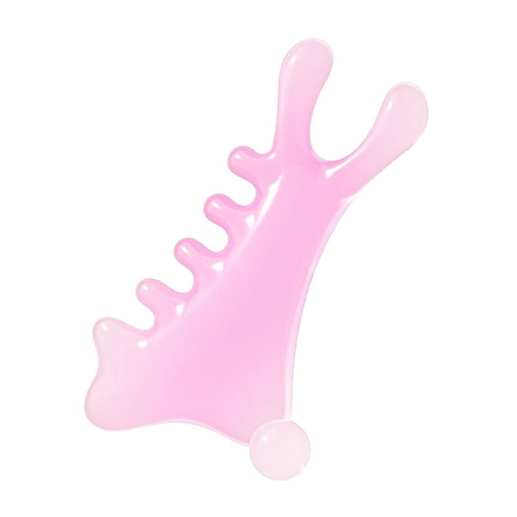 1/2Pcs Meridian Massage Comb Multi-purpose Face Scalp Massage Comb Portable Handheld Body Head Scratcher Massager Guasha Scrubber Tool