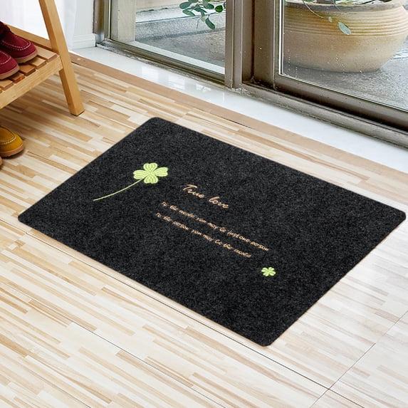 1/2Pcs Rectangle Modern Kitchen Mat Bathroom Mat Non-slip Door Floor Rug Mat, Kitchen Bathroom Toilet Soft Carpet For Home & Living Decoration