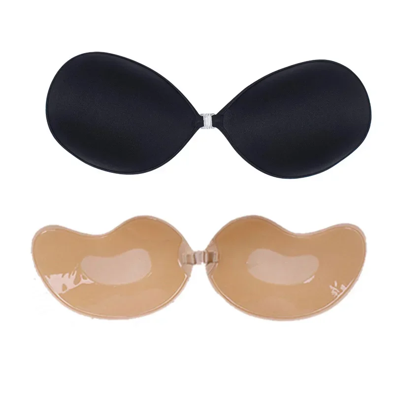 1/2Pcs Sexy Women Invisible Push Up Bra SelfAdhesive Silicone Bust