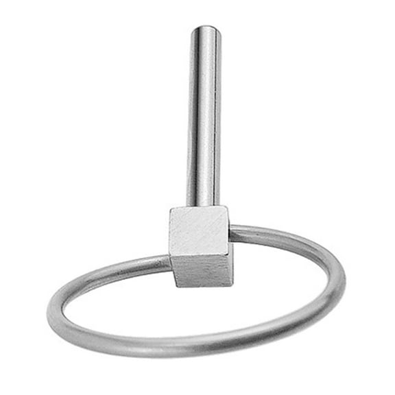 1/2Pcs Stainless Steel Round Safety Pin Lynch Linch Pin Retaining Clip
