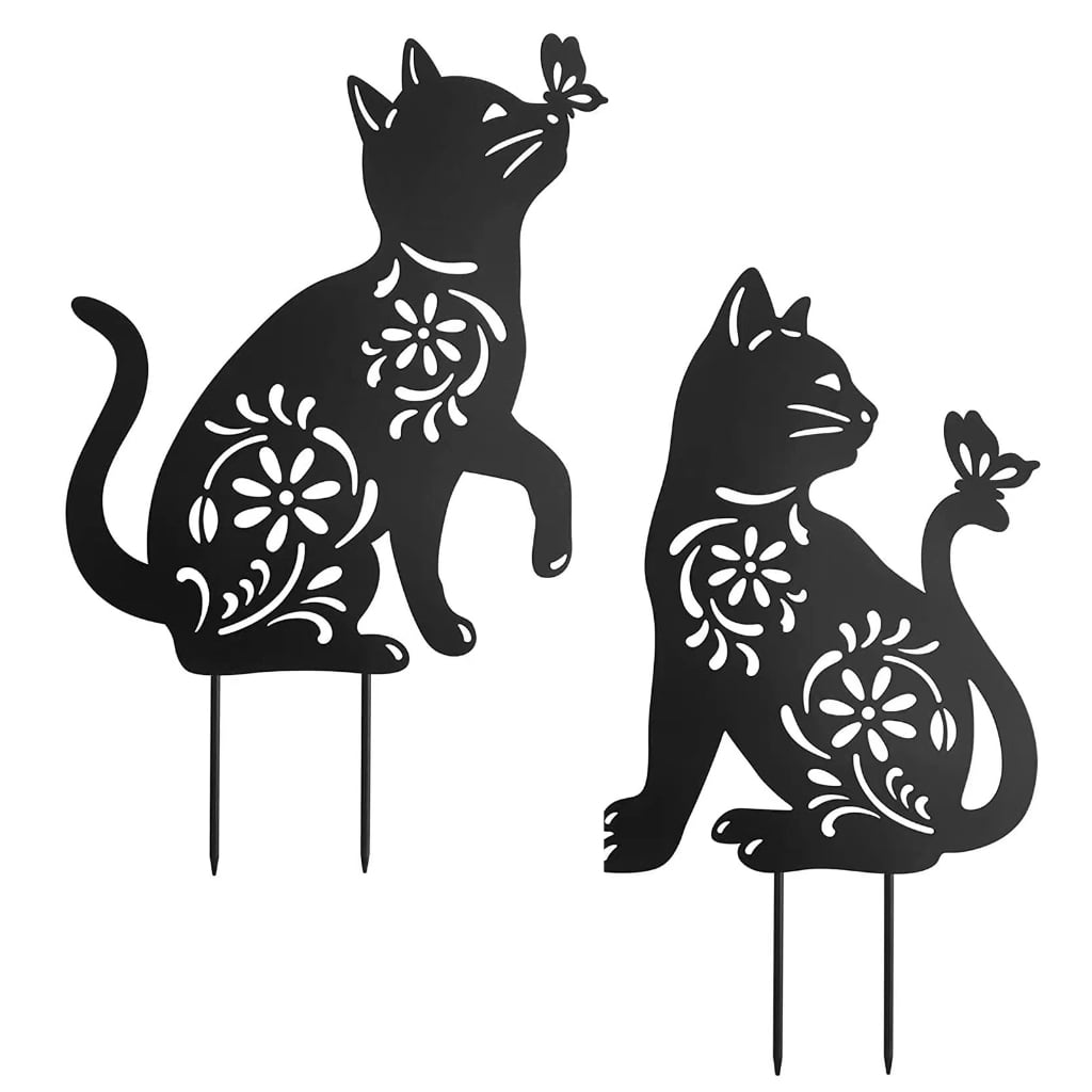 1-2pcs-stakes-garden-metal-statue-decors-stakes-outdoor-decorations