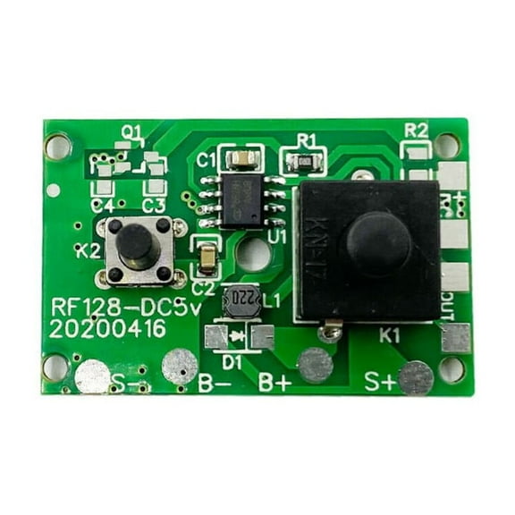 1 2V Solar Circuit Board with Switch for Custom Outdoor Lighting Modes