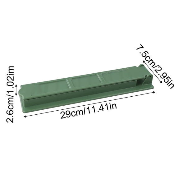 1/2X Long Kebab Makers Openable Manual Skewer Press For Home