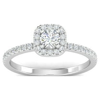 1/2ctw Diamond Engagement Ring in 10k White Gold - Walmart.com