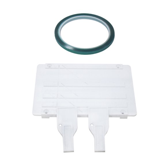 1/2in 1/4In Tape Splicing Block Fixers Set For Opening Reel To Reel Tape Player With Full Track Splicing Plate