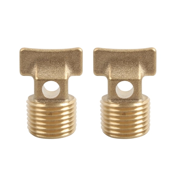 1/2in Brass Marine Drain Plug Rustproof for Systems, Easy Setup