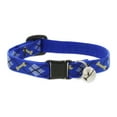 thumbnail image 1 of LupinePet Originals 1/2" Dapper Dog Cat Safety Collar with Bell , 8-12", 1 of 1