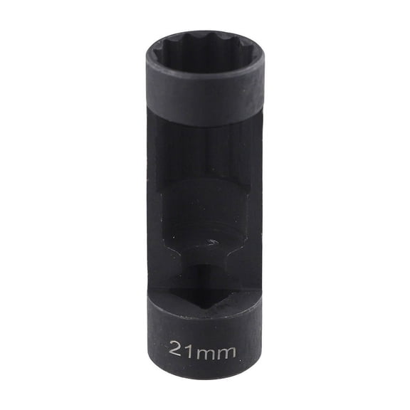 1/2in Drive 12 Point Strut Nut Socket 18-24mm, Chrome Vanadium Steel Suspension Tool for European Vehicles, Compact Design for Front Strut Locking Nut Install