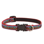 Dog Collar by Lupine 1/2" Wide El Paso Design adjusts 10-16" Long