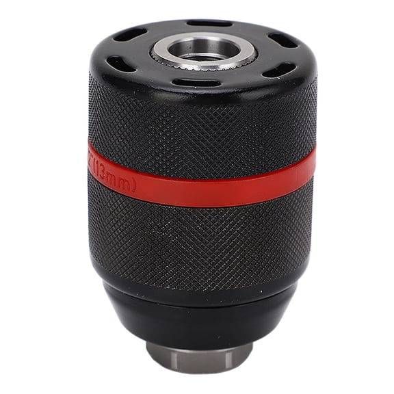 1/2in Keyless Self-Tightening Drill Chuck with 2-13mm Clamping Range and 3 Rods