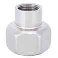 thumbnail image 1 of 1/2in NPT Female to 1in NPT Female Reducing Coupling Pipe Hex Connector Adapter Pipe Fittings, 1 of 8