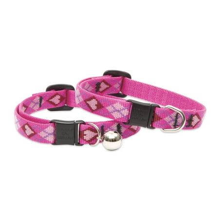 1/2in Puppy Love 8-12 Cat Safety Collar