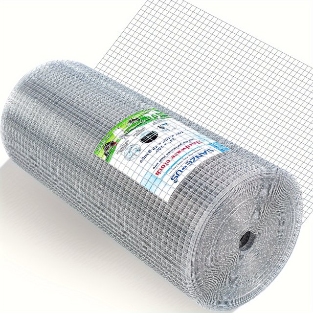 1/2inch Hardware Cloth, 48inx100ft 19 Gauge DoubleZinc Mesh Netting