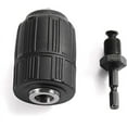 1/2inch Keyless Drill Chuck Drill Chuck Adapter for Impact Driver Quick