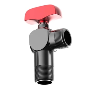 Water Flows Control Valves 1/2inch Angle Valves for Heating and Plumbing Systems