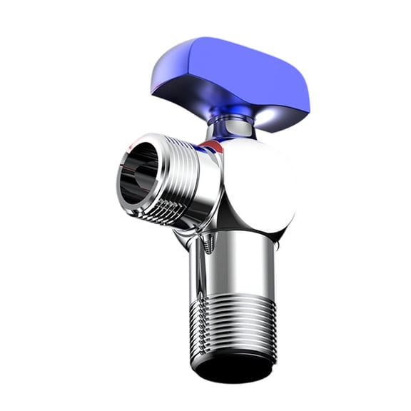 1/2inch Water Shut Off Valves with Handle Universals Flows Control Hot/Cold Water Turn Angles Stop Valves