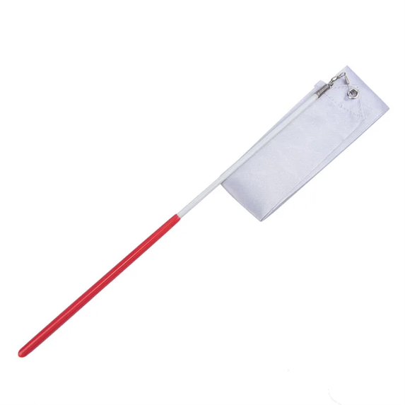 1/2m Gymnastics Colored Ribbons Gym Rhythmic Gymnastics Equipment Dance Ribbon Ballet Streamer Twirling Rod Training Tool