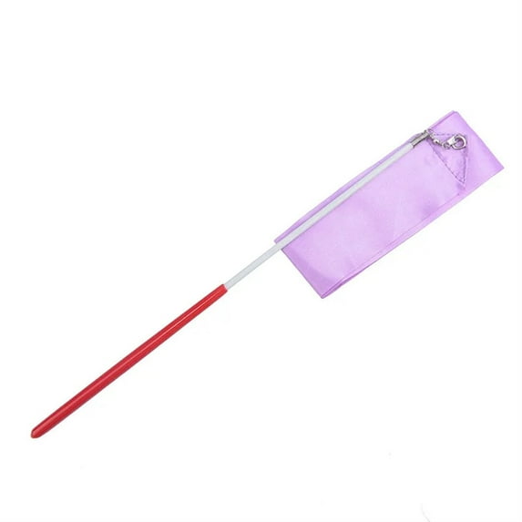 1/2m Gymnastics Colored Ribbons Gym Rhythmic Gymnastics Equipment Dance Ribbon Ballet Streamer Twirling Rod Training Tool