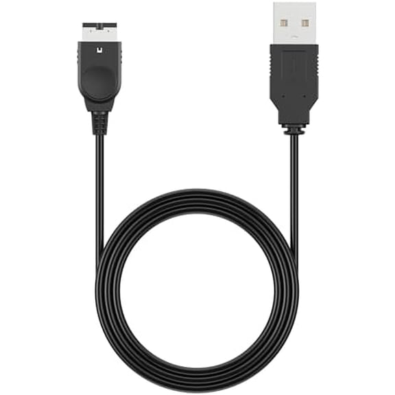 1.2m USB Charging Cable for Gameboy Advance SP, Compatible with Nintendo DS - Built with 12-Strand Thick Copper Wires & PVC