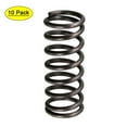 thumbnail image 1 of 1.2mm Wire Dia 10mm Outer Diameter 25mm Length Compression Spring Black 10Pcs, 1 of 5