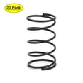 thumbnail image 1 of 1.2mm Wire Dia 18mm Outer Diameter 30mm Length Compression Spring Black 20Pcs, 1 of 5