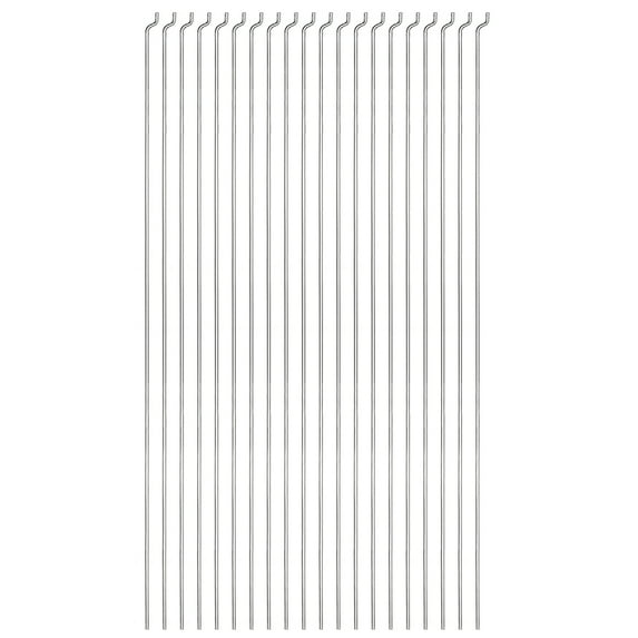 Unique Bargains 1.2mm x 210mm (8 inch) Steel Z Pull/Push Rods Parts for RC Airplane Plane Boat (Pack of 20)