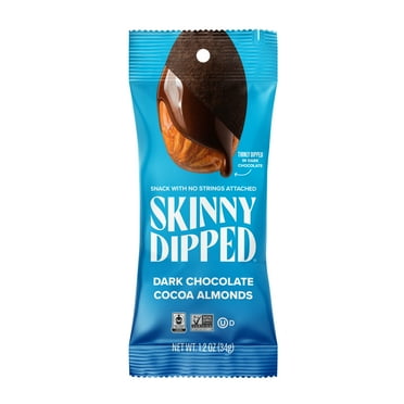 1.2oz Dark Chocolate Cocoa SkinnyDipped Almonds