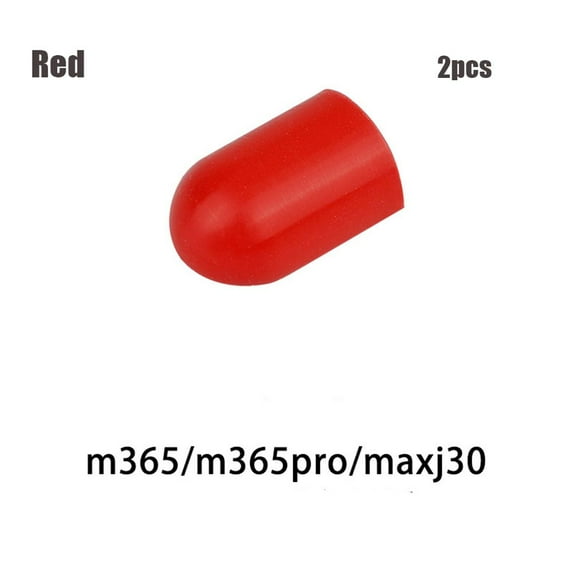1/2pcs 10 Colors Accessories Electric Scooter For Xiaomi M365 Scooters Parts Tripod Side Support Feet Protective Cover Foot Support Sleeve RED 2PCS