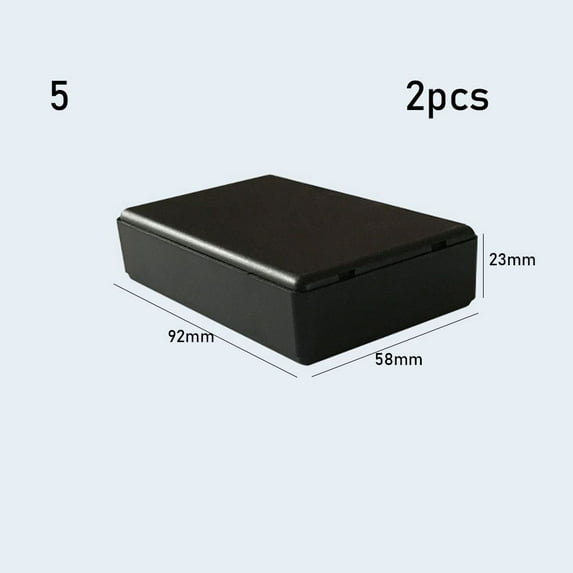 1/2pcs 9 sizes DIY High Quality ABS Plastic Electronic Project Box Waterproof Cover Project Instrument Case Enclosure Boxes 2PCS STYLE 5