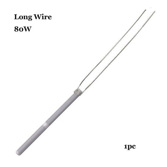 1/2pcs Ceramic 220V 80W 60W 100W Electric 908 908S Solder Tools Internal Heating Element Soldering Iron Heater 1PC 80W LONG WIRE