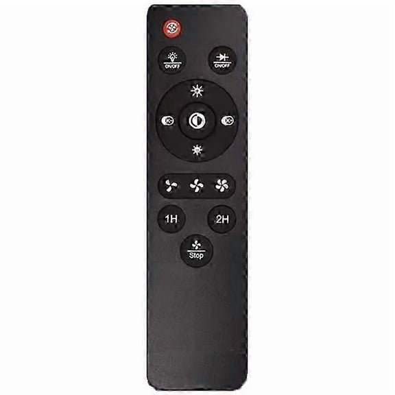 1/2pcs Dimming And Discoloration Good Toughness Ceiling Fan Lamp Remote Control Responsive Remote Control Soft Keys