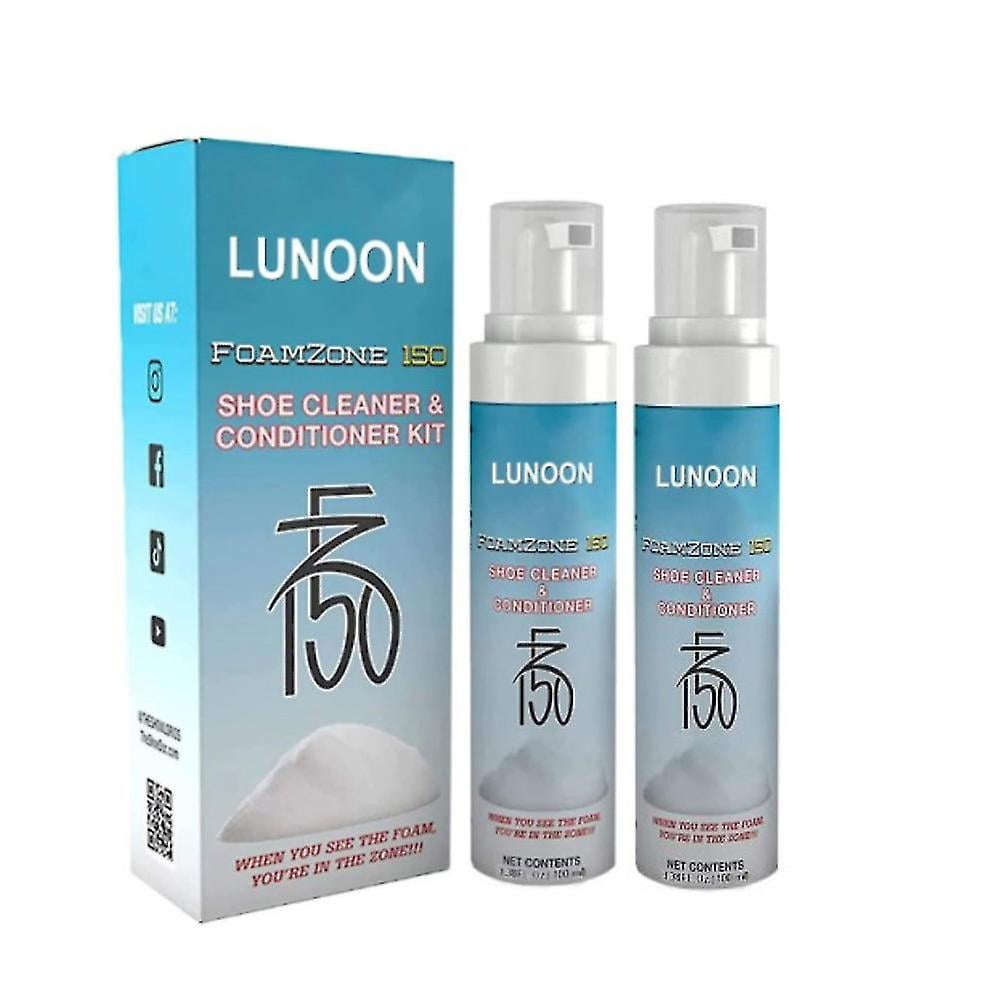 1-2pcs Foamzone 150 Shoe Cleaner, Fz150 Shoe Cleaner & Conditioner