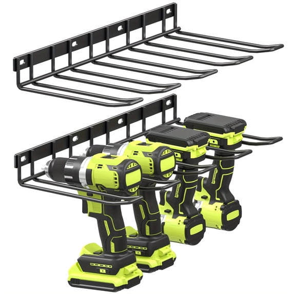 Hammer Rack Organizer – Wall Mounted Tool Holder For Workshop, Garage, Shed – Holds Up To 16" Hammers (Heavy Duty Steel)