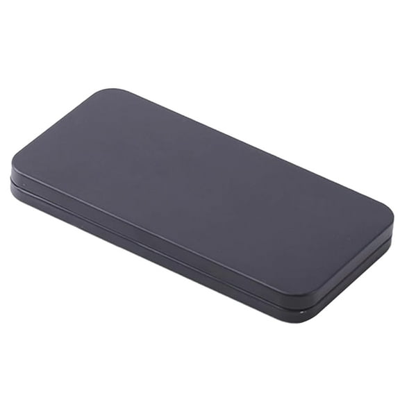 1/2pcs Paper Money Holder Tinplate Currency Tray Small Metal Cash Storage Box Convenient Money Protector Case