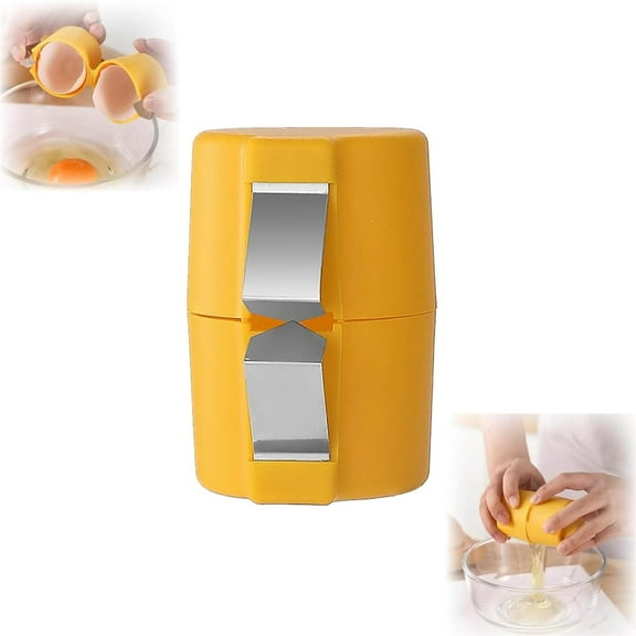 1/2pcs Handheld Egg Cracker Shell Opener Multifunctional Raw Egg Cutter and Separator Essential Kitchen Gadget for Cooking