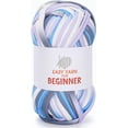 thumbnail image 1 of 1/2pcs T-Shirt Yarn for Crocheting & Knitting - Chunky Thick Yarn for Bags, Blankets, Cushions, Slippers & More - 100g (3.5oz), DIY Handmade Knitting Gift, 1 of 7