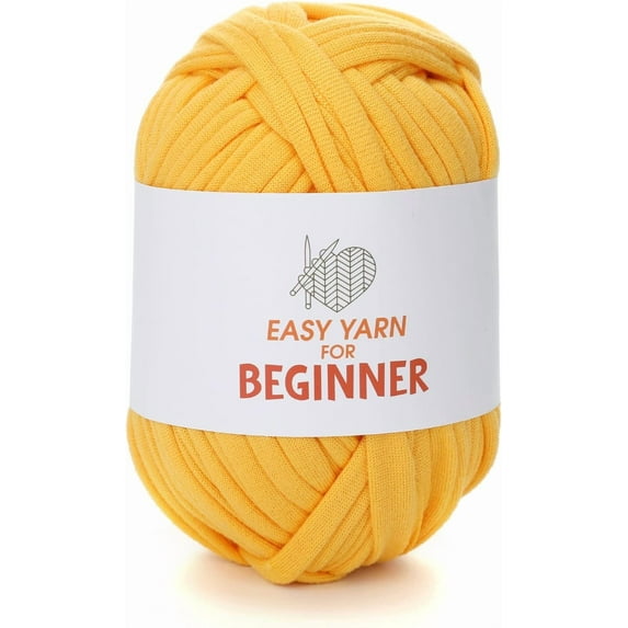 1/2pcs T-Shirt Yarn for Crocheting & Knitting - Chunky Thick Yarn for Bags, Blankets, Cushions, Slippers & More - 100g (3.5oz), DIY Handmade Knitting Gift