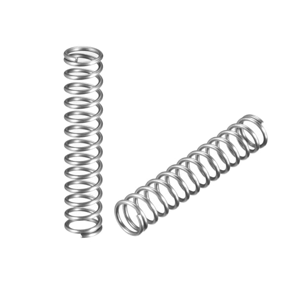 1.2x10x50mm Spring Steel Coil Extended Compressed Spring 10 Pcs