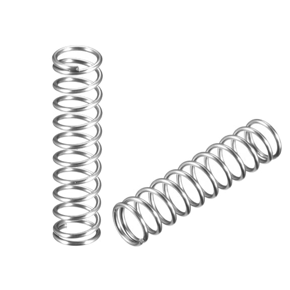 1.2x11x45mm Spring Steel Coil Extended Compressed Spring 10 Pcs