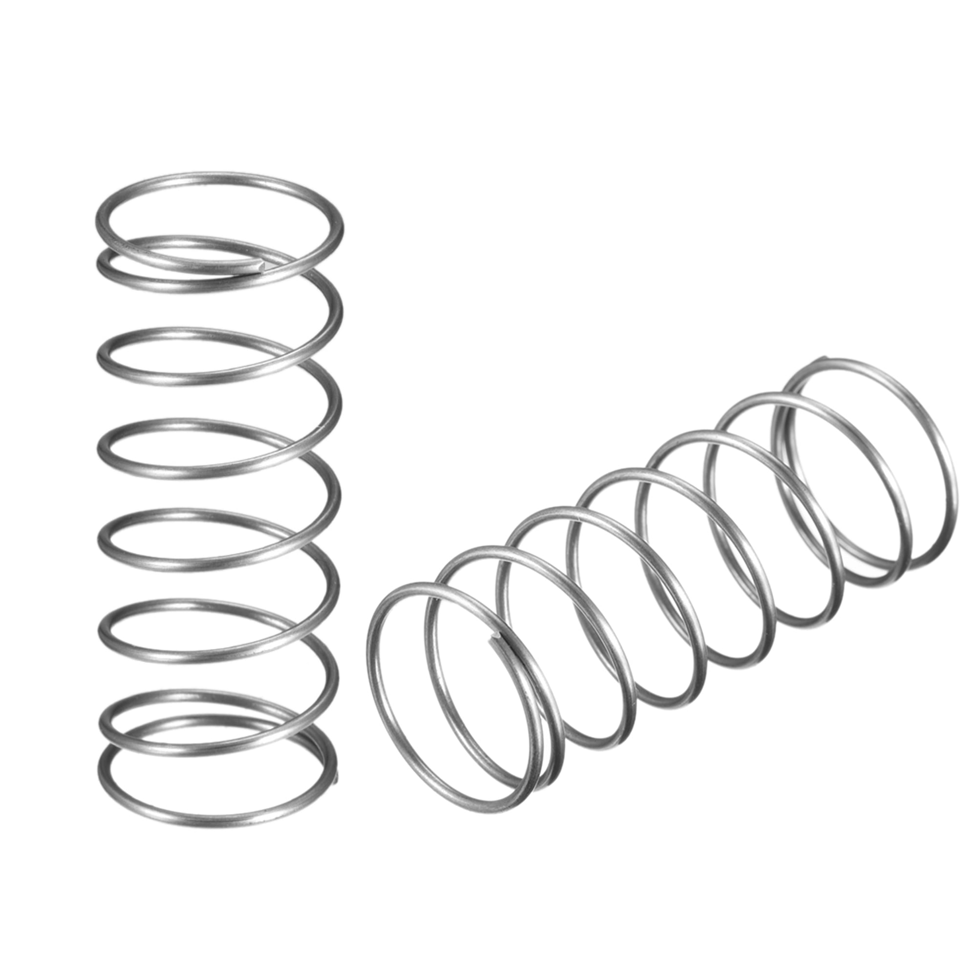 1.2x20x50mm Spring Steel Coil Extended Compressed Spring 10 Pcs ...
