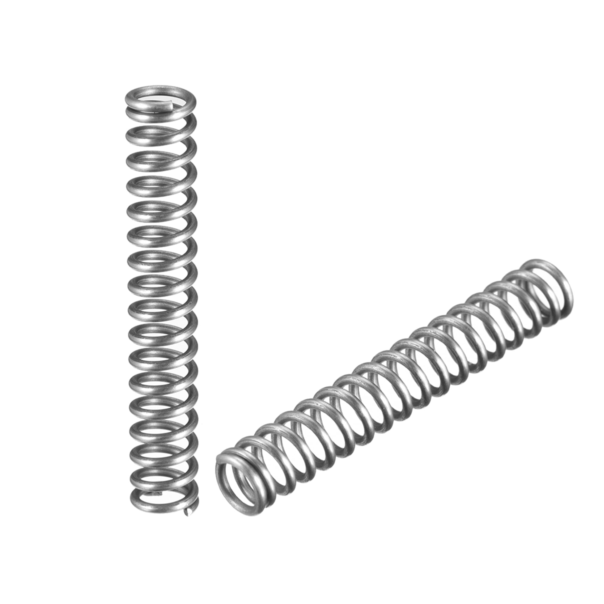1.2x8x50mm Spring Steel Coil Extended Compressed Spring, 10pcs ...