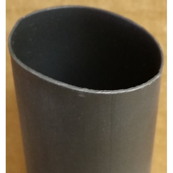 1" 3:1 Adhesive Lined Heat Shrink Tubing (4ft/piece) - Black